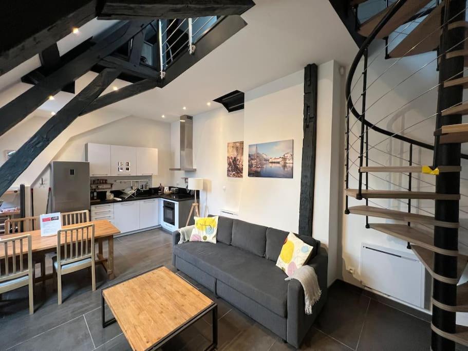 Appartamento Le Jeannin, Magnifique Duplex 6 Prs - Centre Historique De Digione Esterno foto